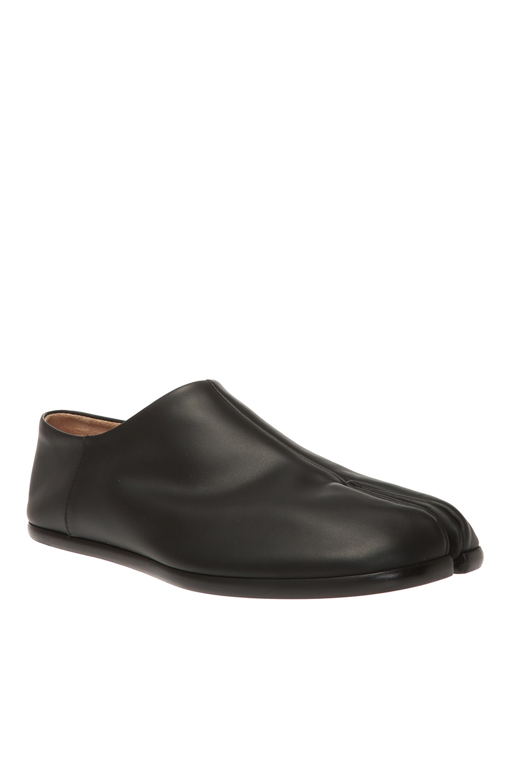 Black Leather split toe 'Tabi' shoes Maison Margiela - Vitkac Canada